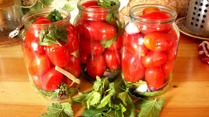Рецепт марінаду для помідор