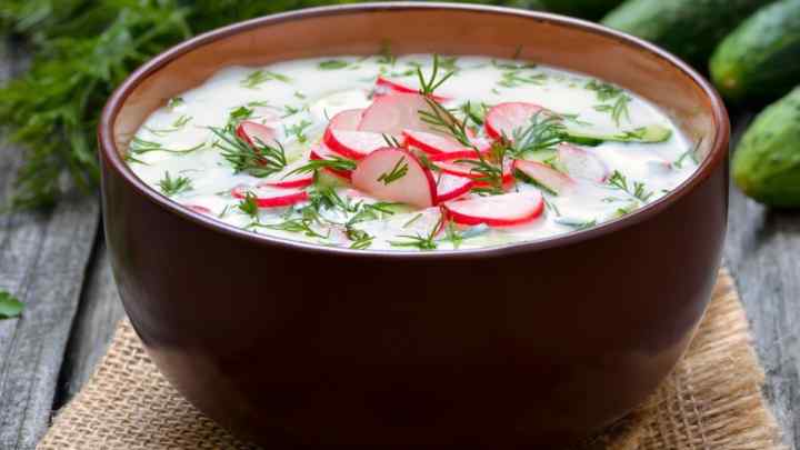 Рецепти холодних супів