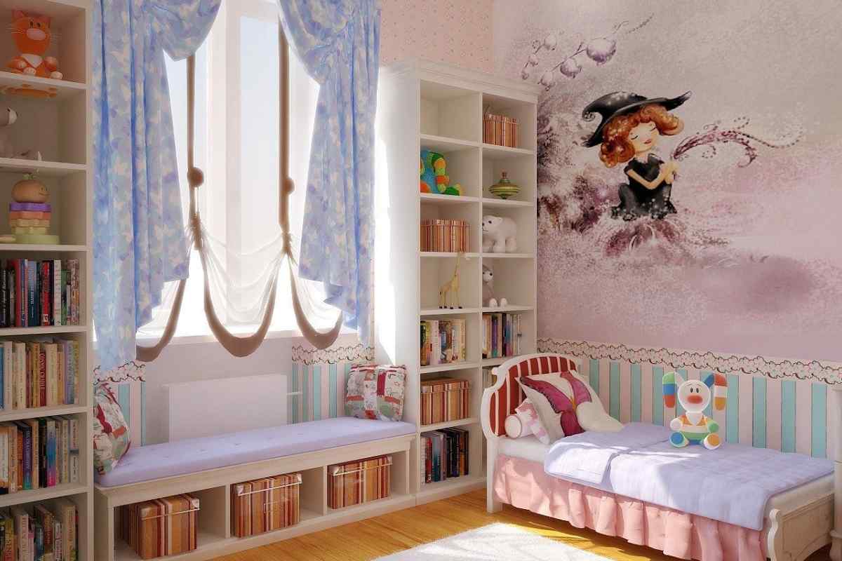Як оформити кімнату для маленької дівчинки