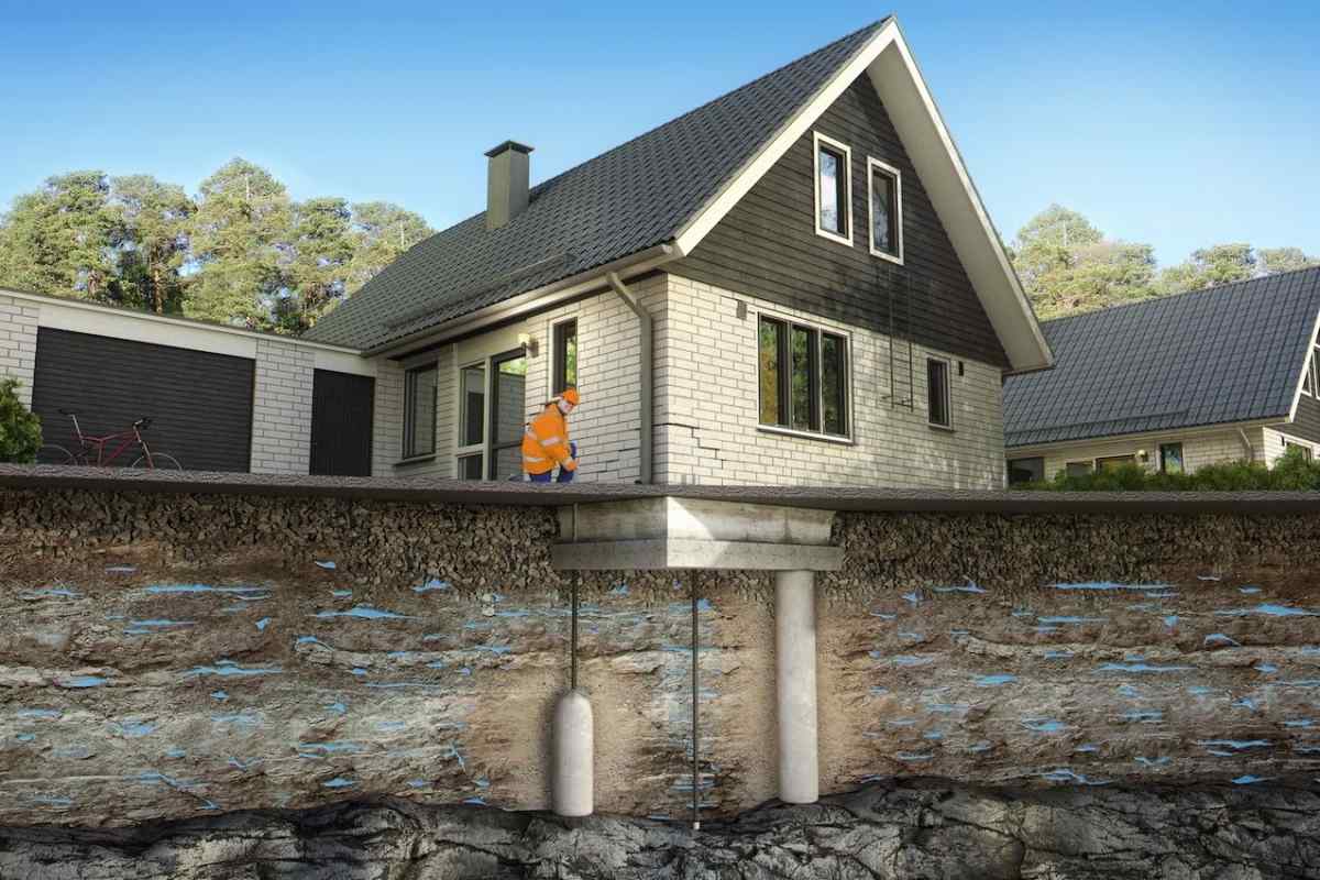 Який фундамент кращий для будинку біля річки