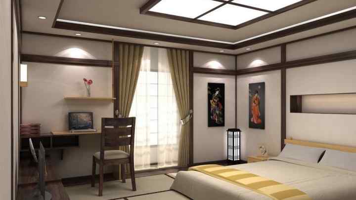 Японська спальня для сучасної квартири