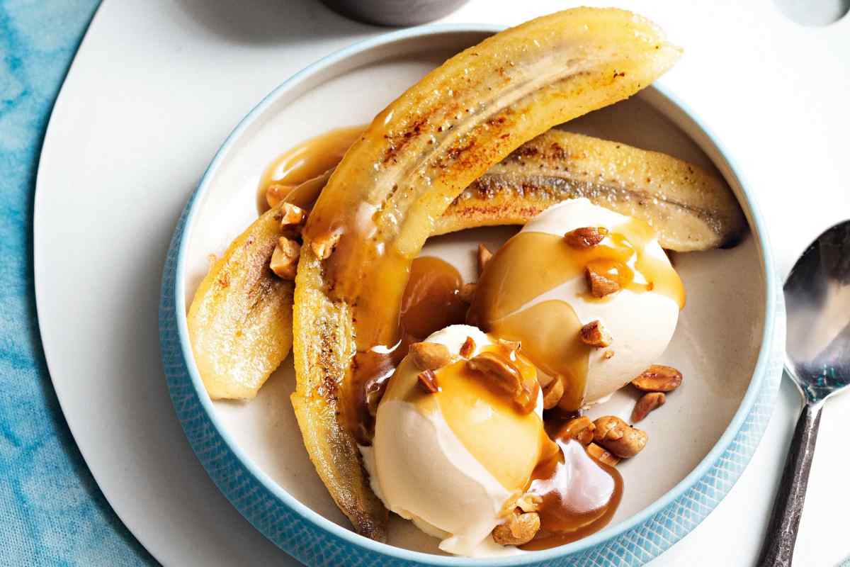 Прості десерти з бананів