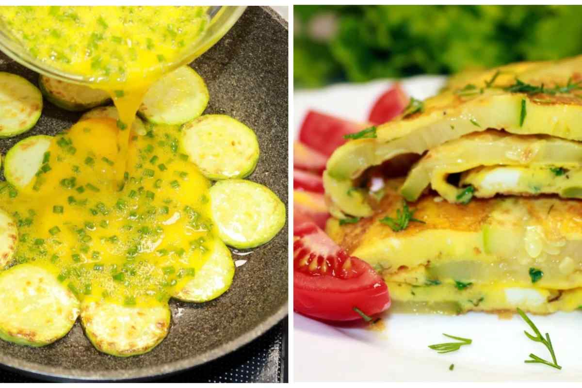 Смачний сніданок: фріттата з яйцями і кабачками