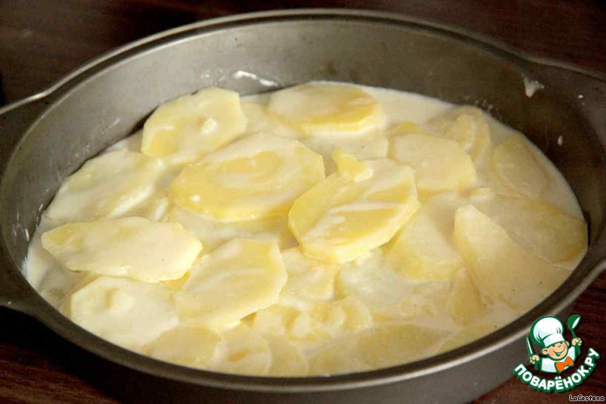 Як готувати картоплю в молоці