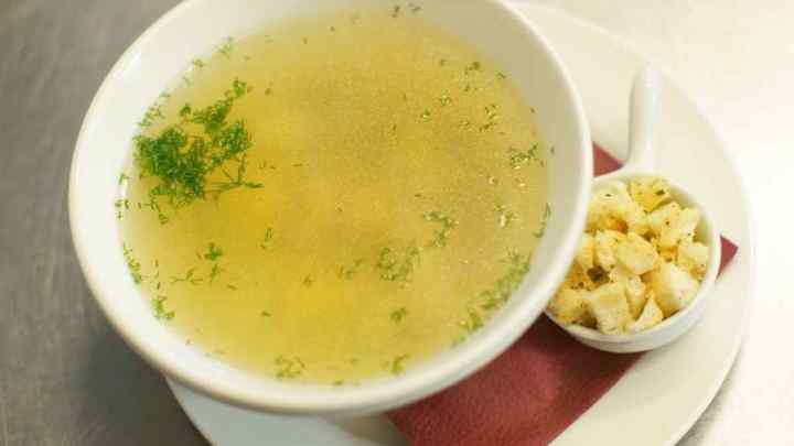 Як зварити смачний бульйон для супу