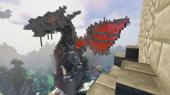 Як призвати дракона до Minecraft