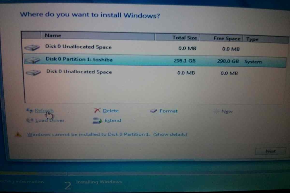 Як встановити Windows на чистий диск