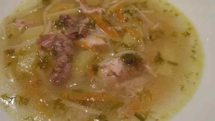 Як смачно приготувати курячий суп з вермішеллю