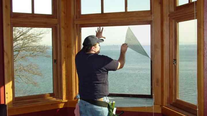 Як прибрати прозорість вікон