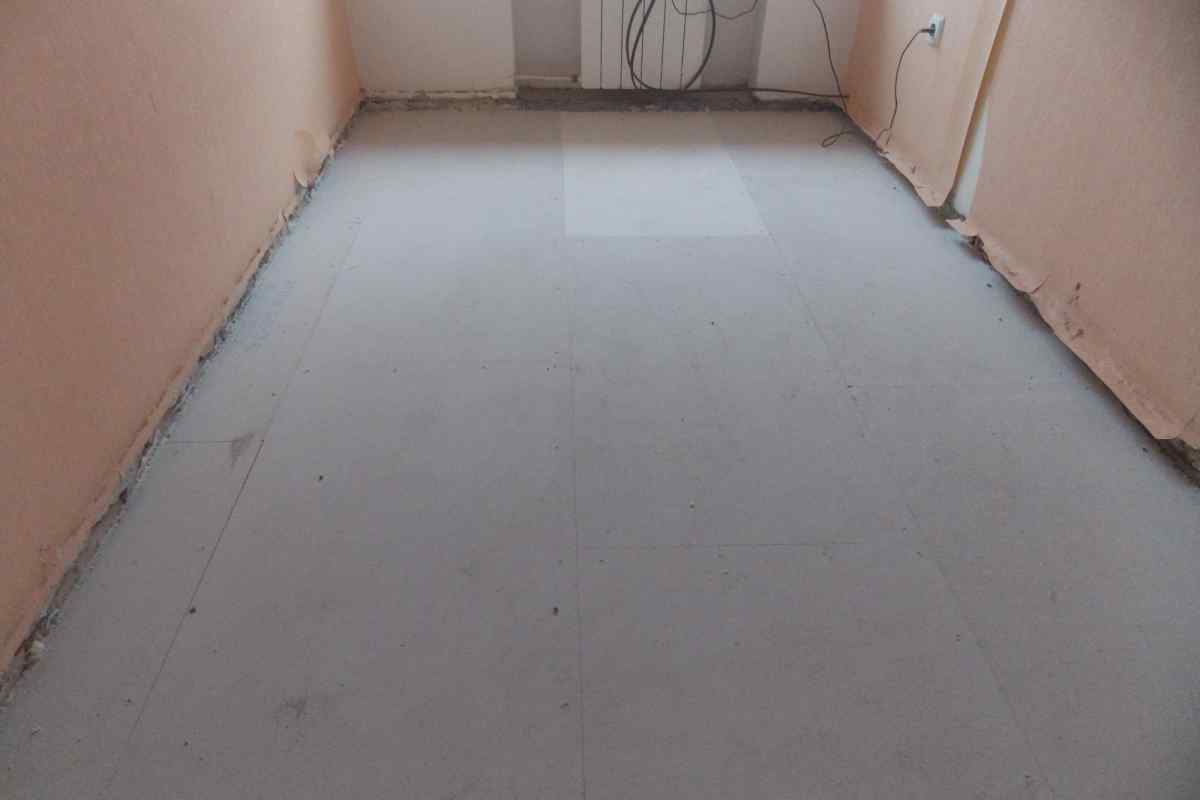 Сухий метод вирівнювання підлоги - регульовані підлоги