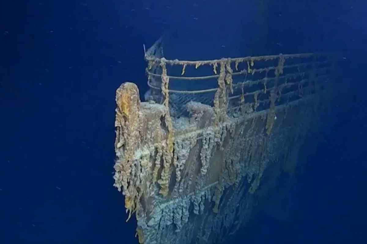 Титаник фото под водой сейчас 2016