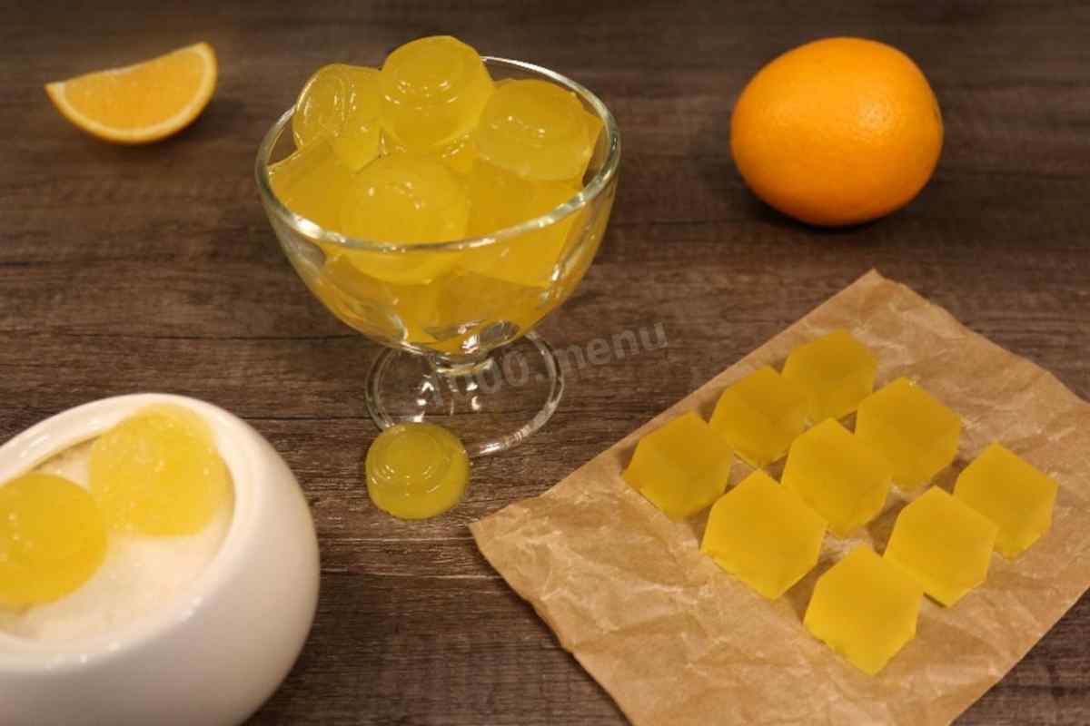 Рецепт апельсинового мармеладу