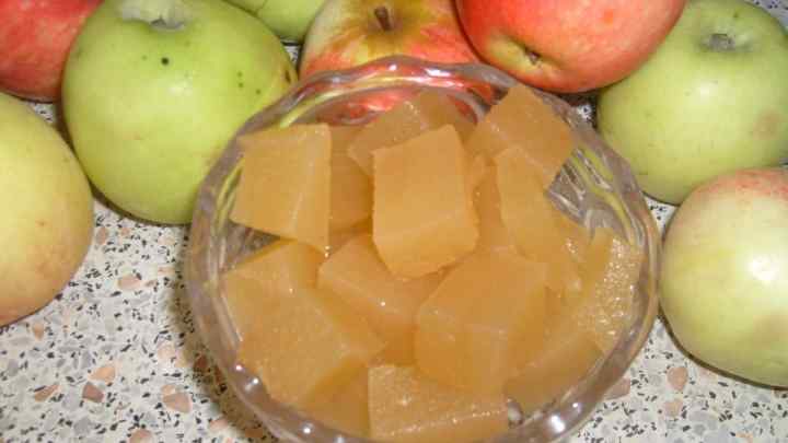 Як приготувати яблучний мармелад