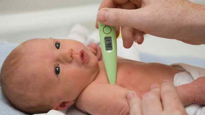 Як виміряти температуру немовляті