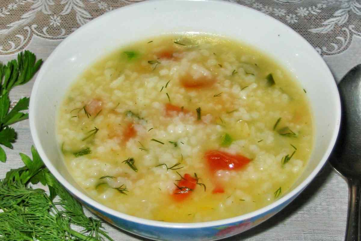Як смачно приготувати рисовий суп