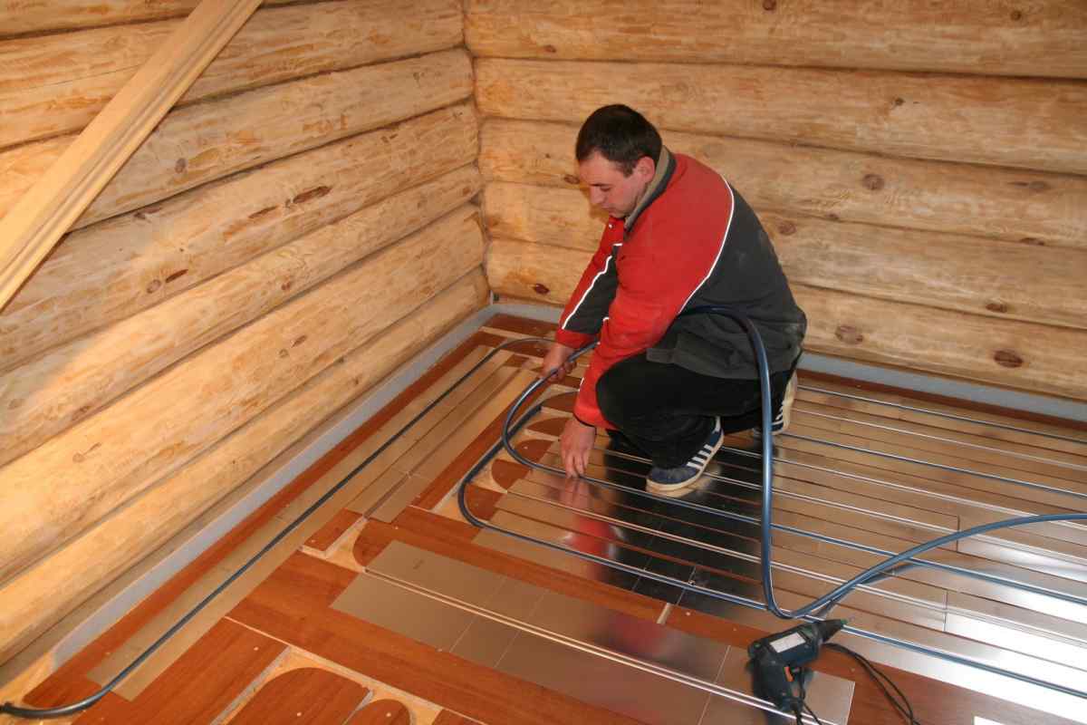 Як зробити електричні теплі підлоги