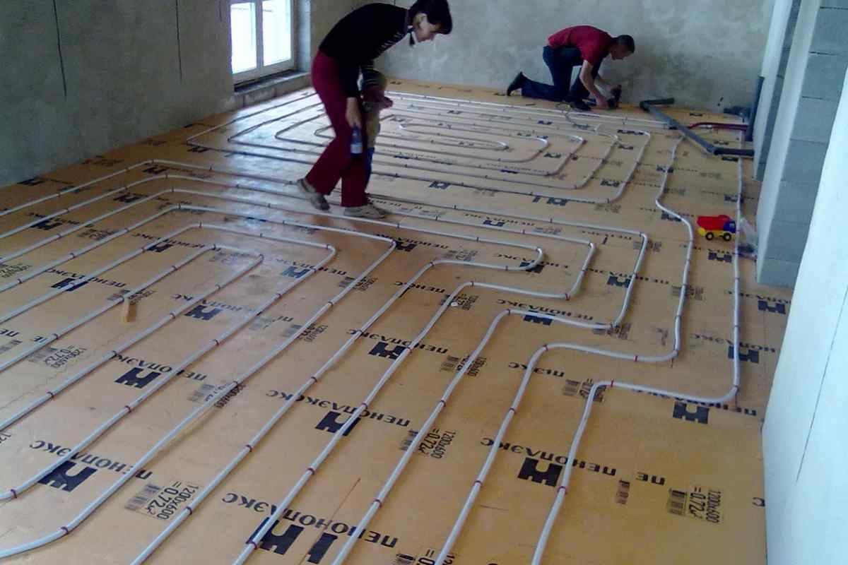 Як побудувати теплу підлогу
