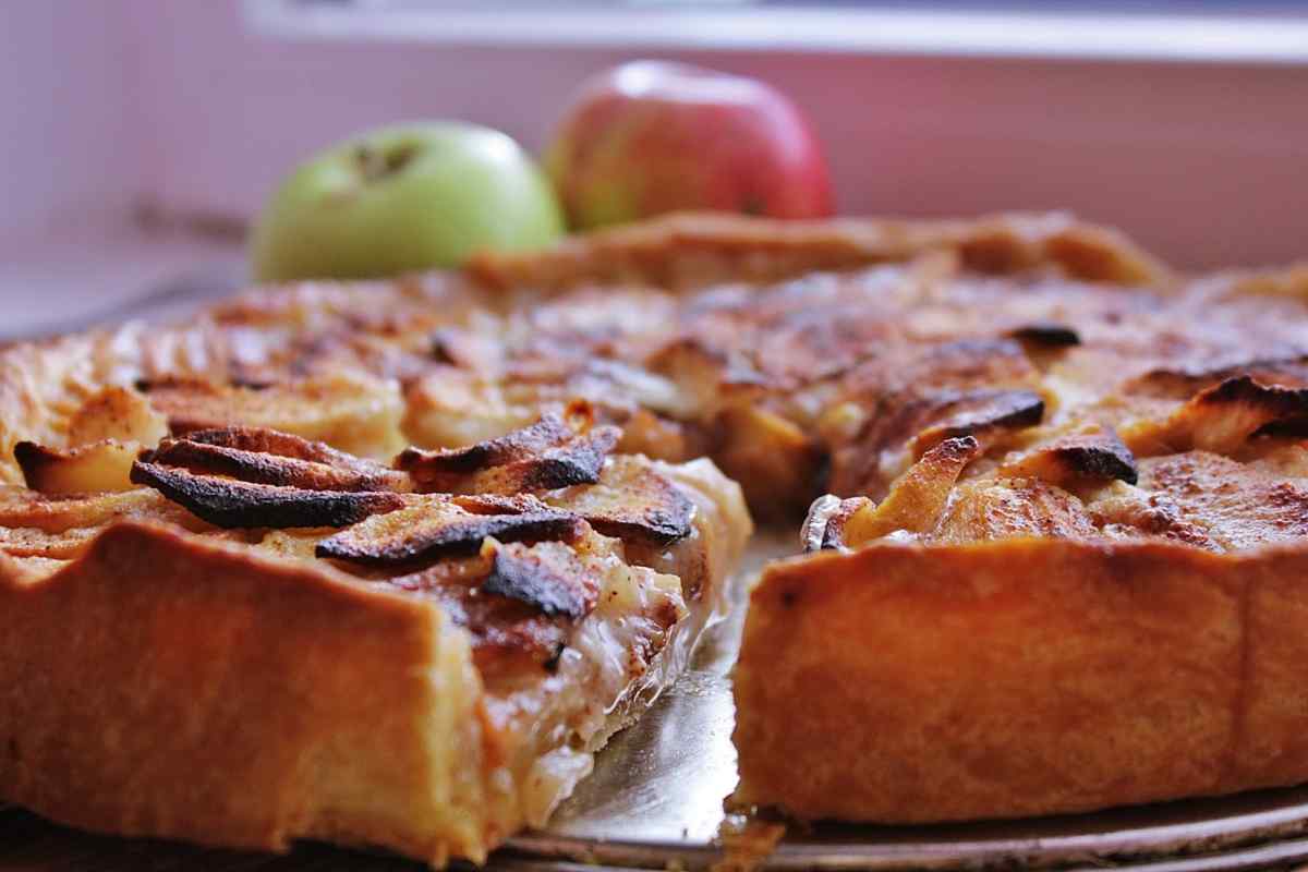 Дієтичний пиріг з яблуками