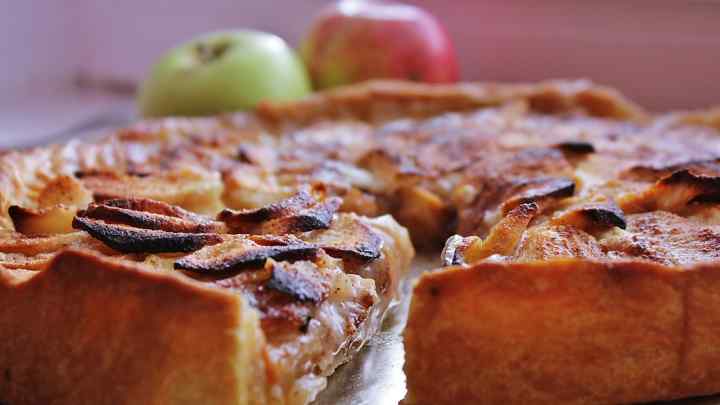 Дієтичний пиріг з яблуками