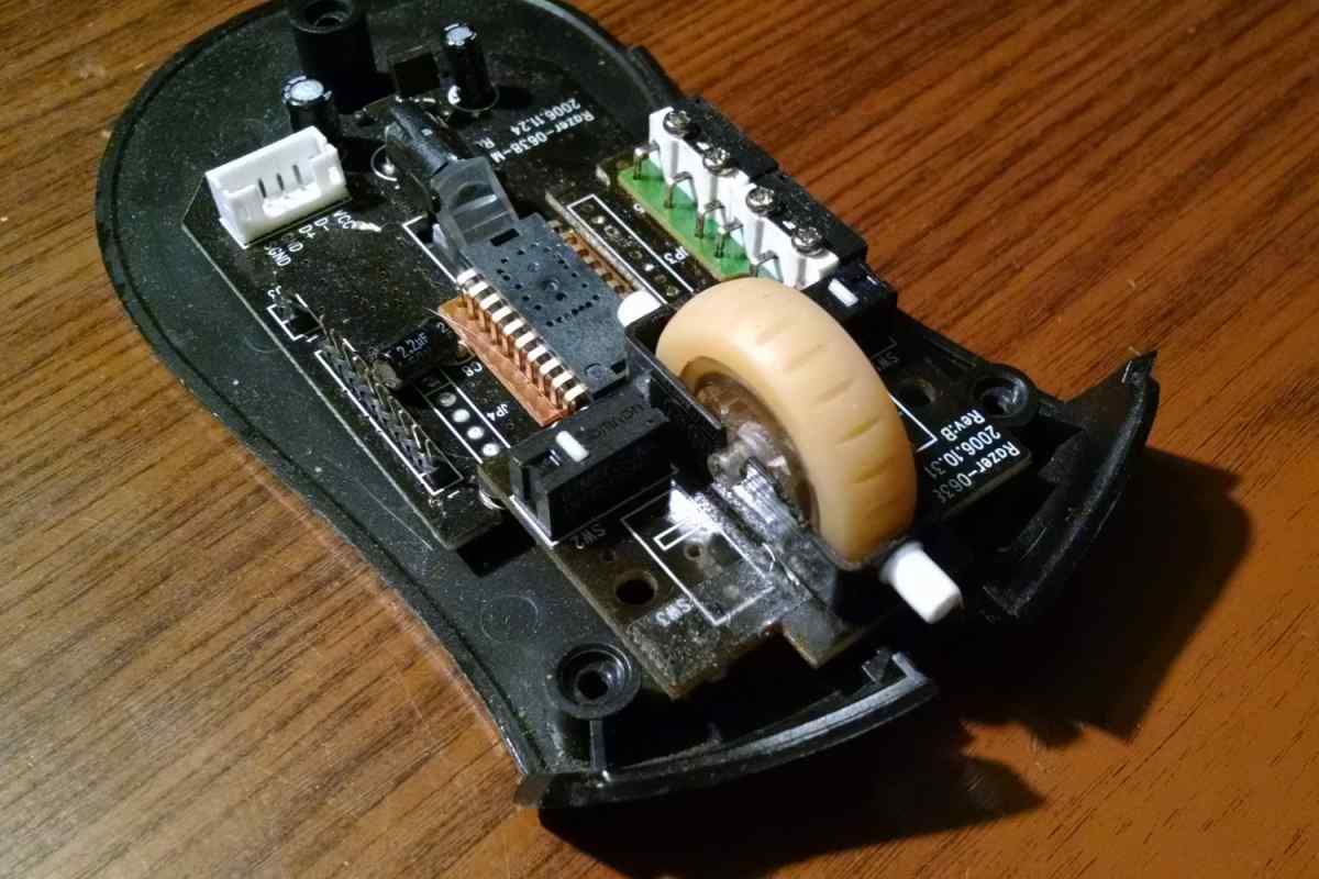 Оптический энкодер компьютерной мыши