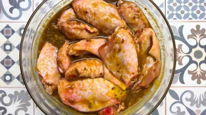 Рецепт маринада для курячих крил