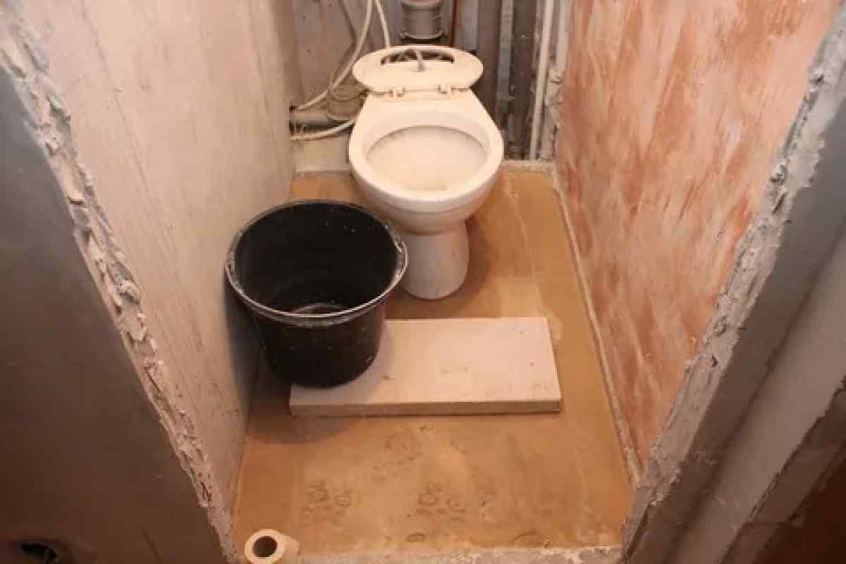 Як зробити стіни в туалеті