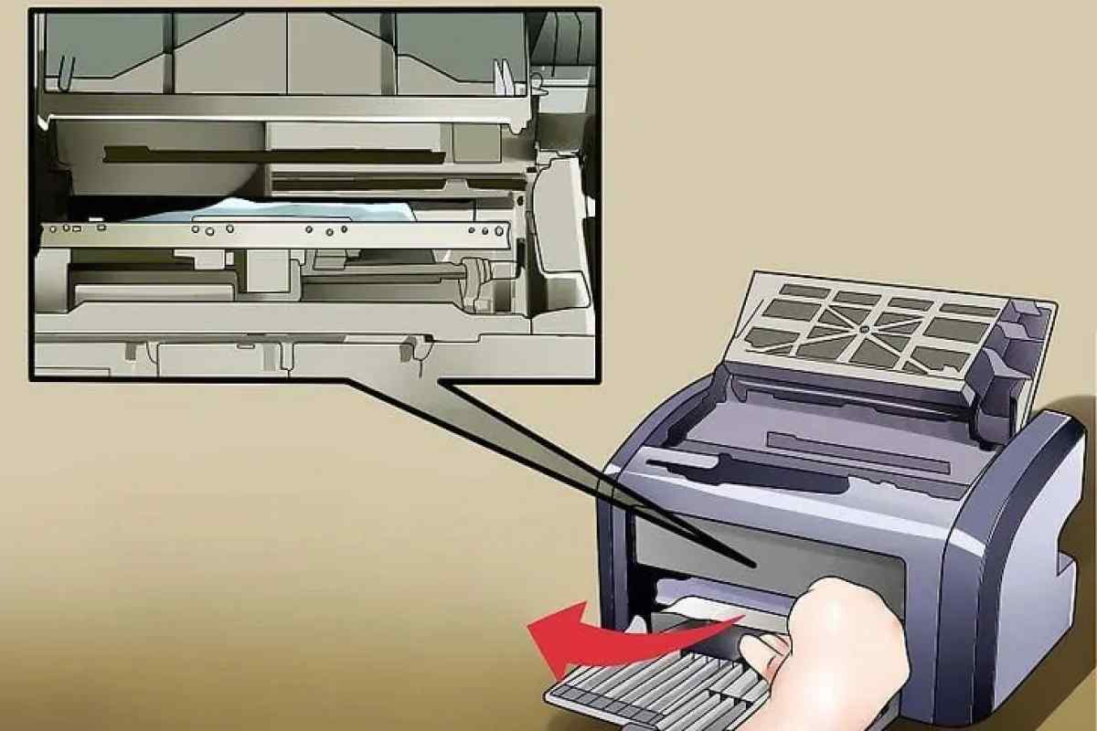 Зажевало бумагу принтер canon