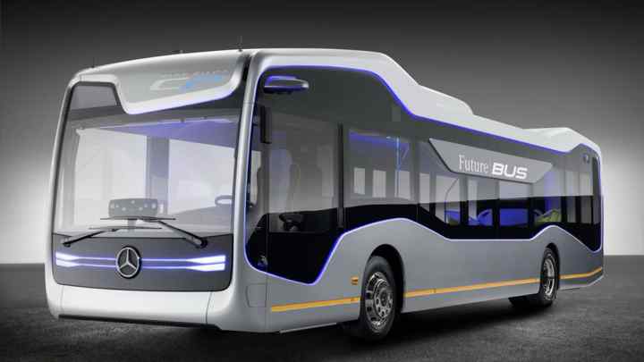 Mercedes-Benz продемонстрував безпілотний автобус завтрашнього дня