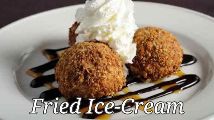 Смажене морозиво: екзотичний десерт