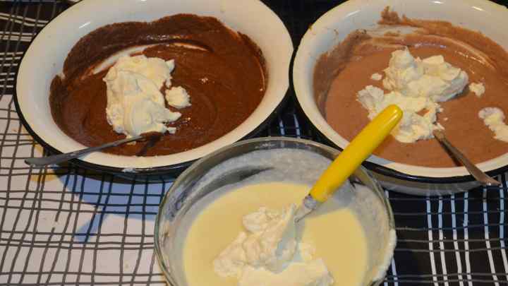 Як зробити сиркову масу з шоколадом