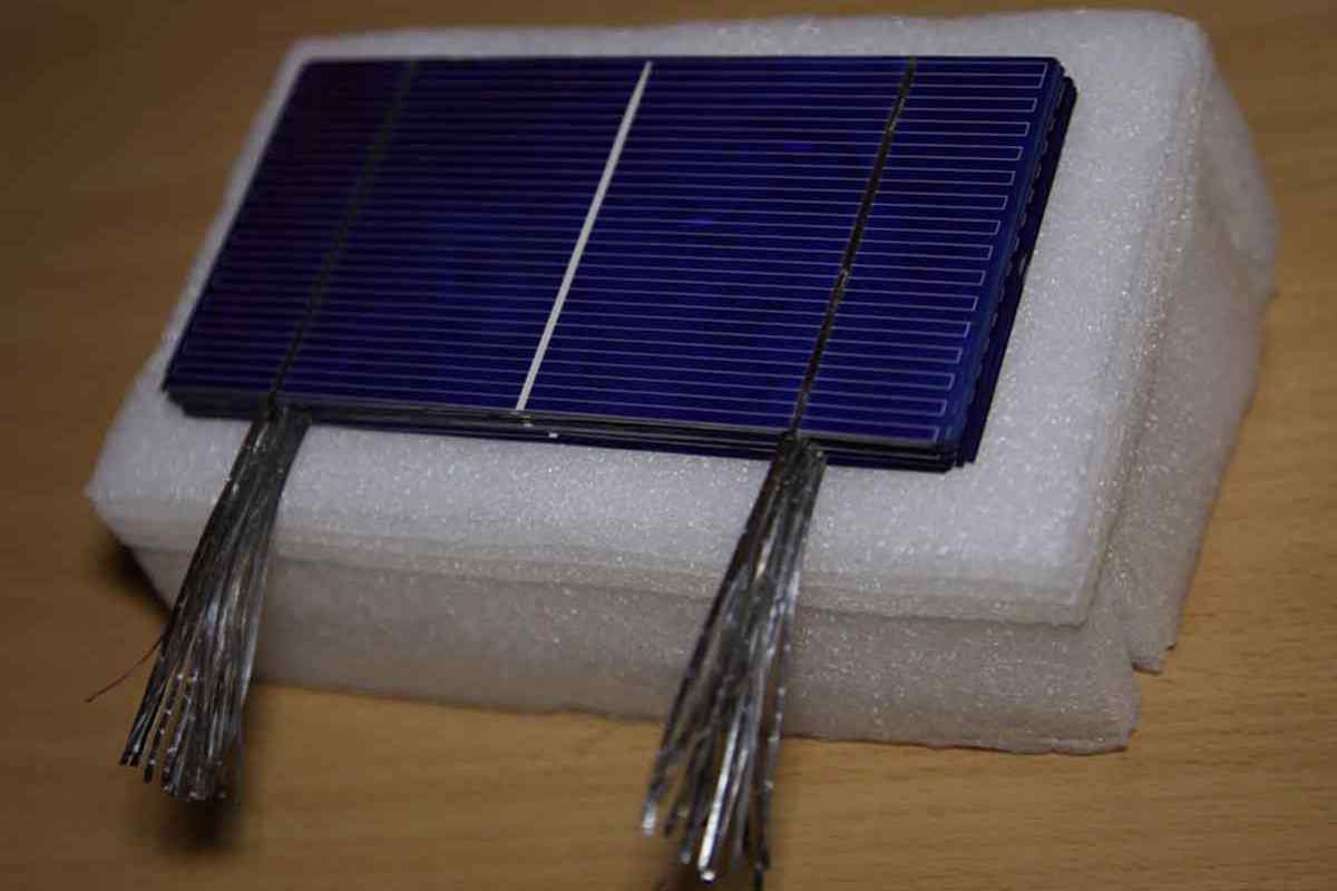 Як самому зробити сонячну батарею