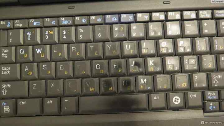 Як перемкнути клавіатуру на латинський
