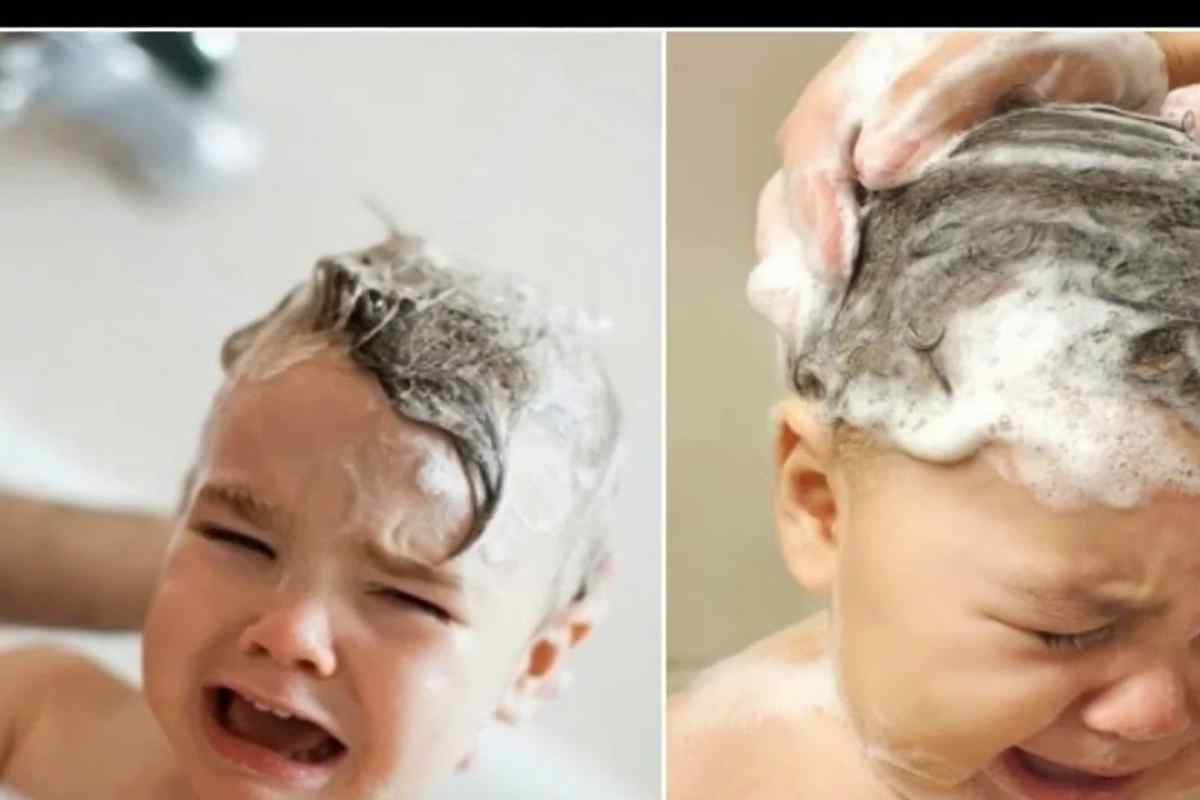 Як мити дитині голову