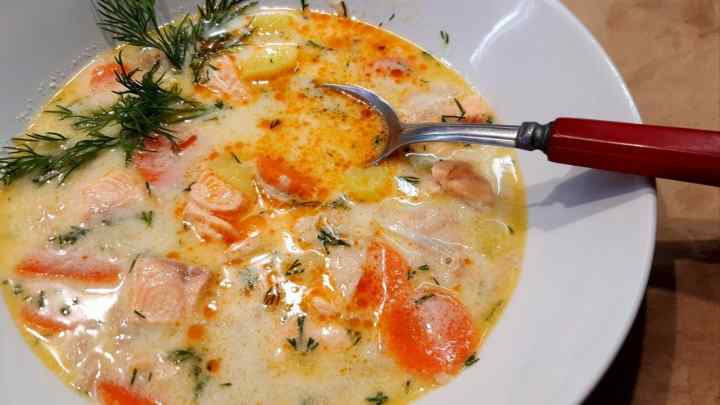 Найпростіший рецепт місо супу з лососем