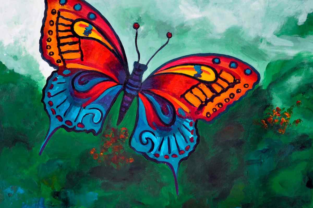 Як малювати метелика - найкрасивіша комаха?