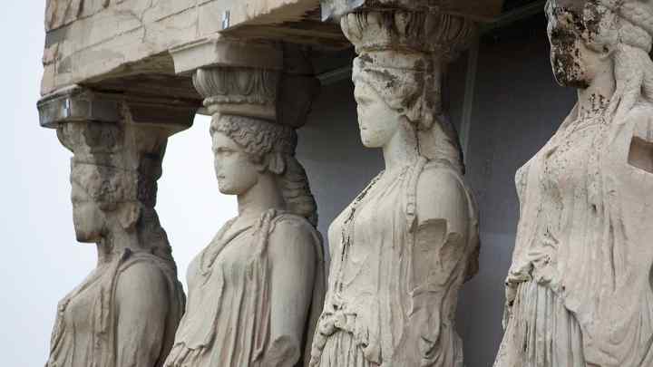 Грецький ніс - характерна особливість давньогрецьких статуй