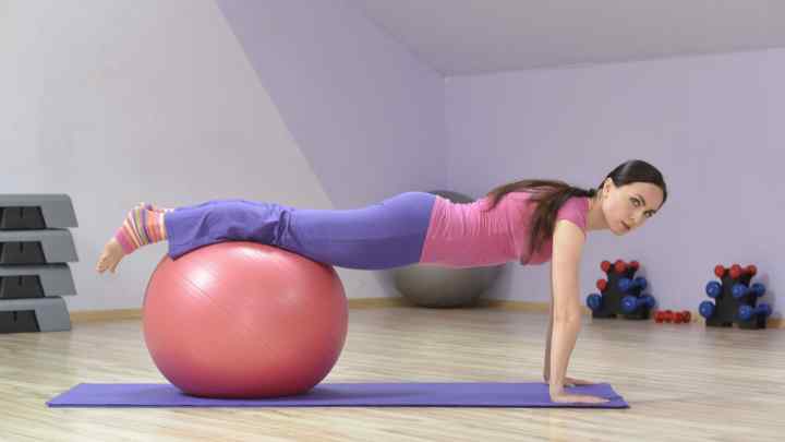Гімнастичний м 'яч: вправи для схуднення