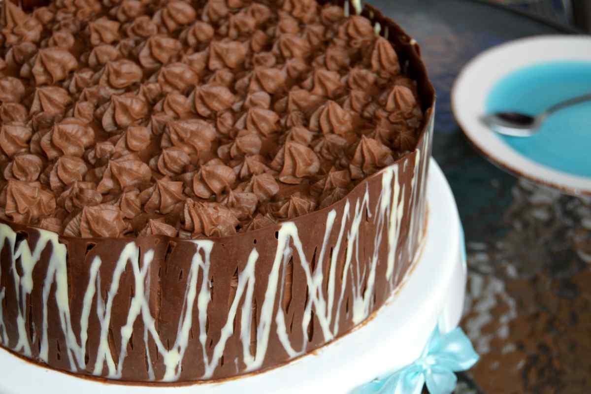 Шоколадний торт з Маскарпоне