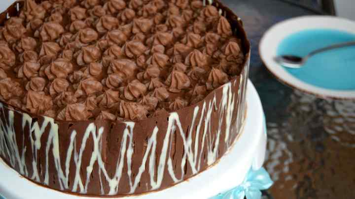Шоколадний торт з Маскарпоне