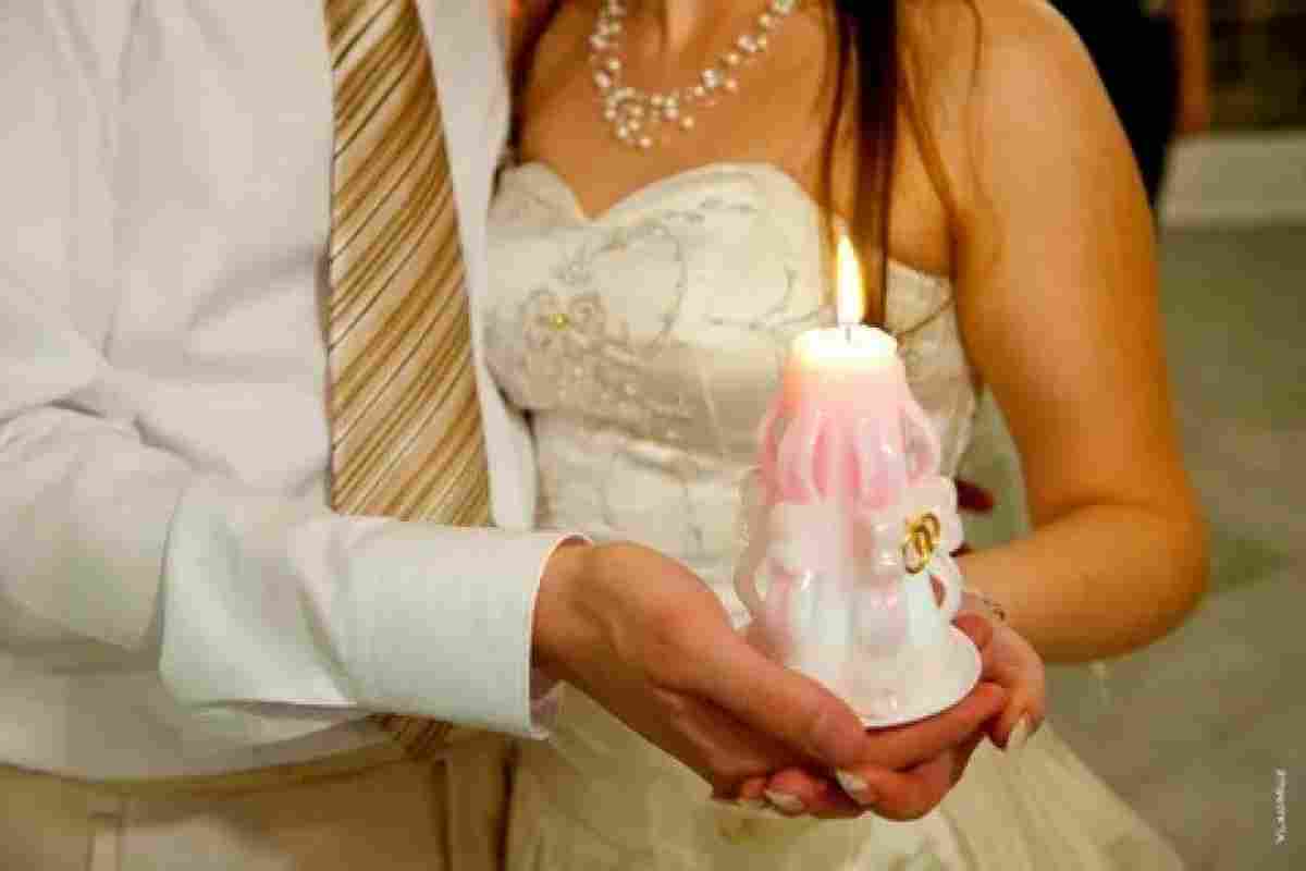 Весільні свічки: традиція чи даність моді?
