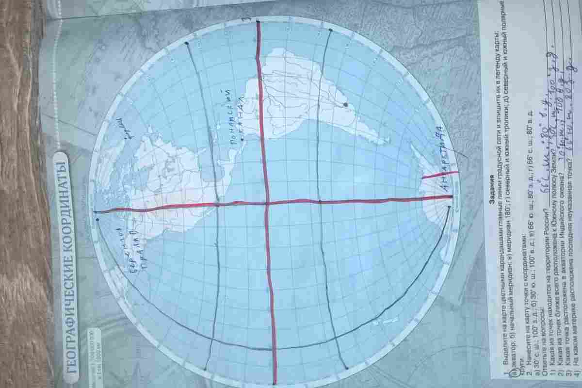Основні паралелі Землі. Північний тропік і його географія