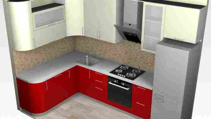 Плануємо кухню: стандартні розміри газових плит