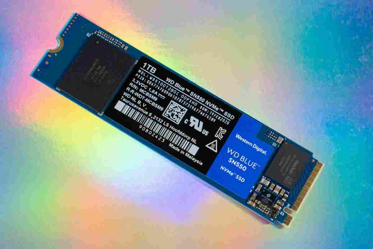 Представлено доступний твердотельний NVME-накопичувач WD Blue SN550 ємністю 2 Тбайт