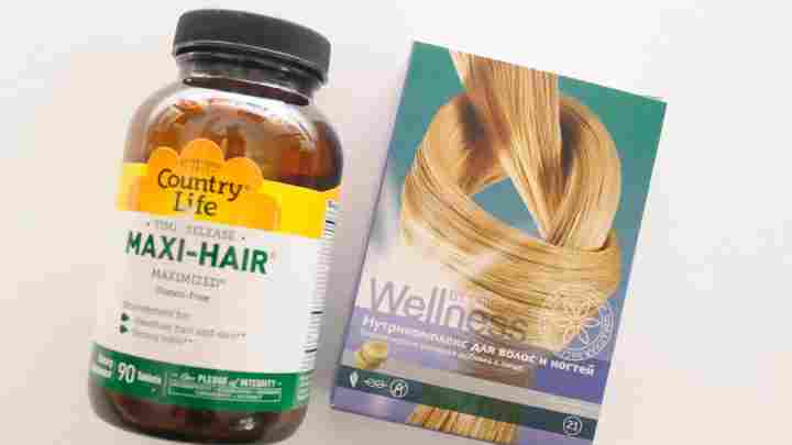 Вітаміни для зміцнення і зростання волосся