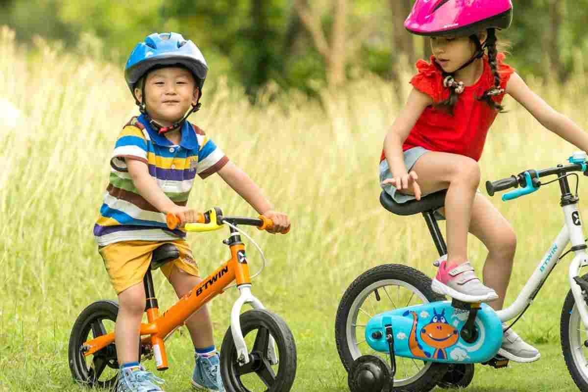 Вчимося з дитиною кататися на велосипеді