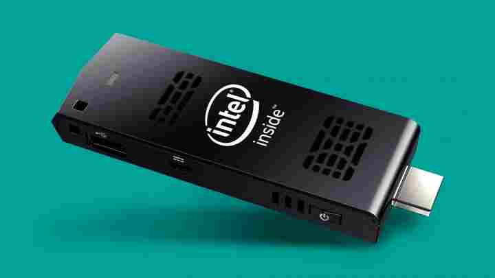 Intel переглядає плани розвитку Compute Stick після випуску Compute Card