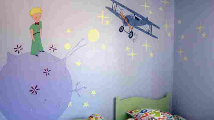Як виконати декор стін у дитячій кімнаті