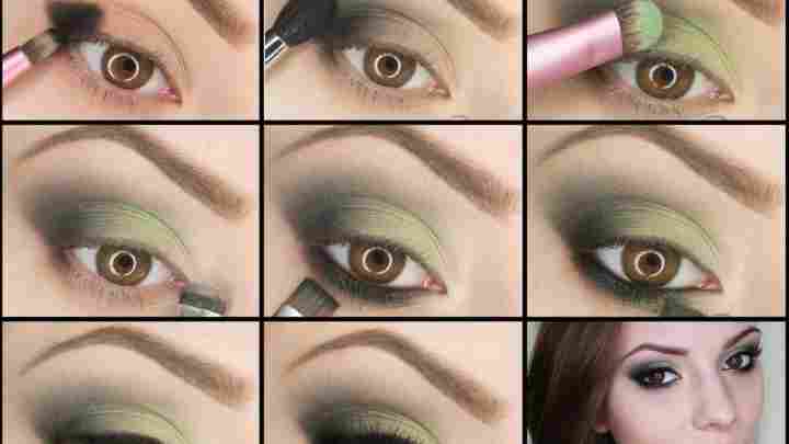 Як підібрати тіні для зелених очей