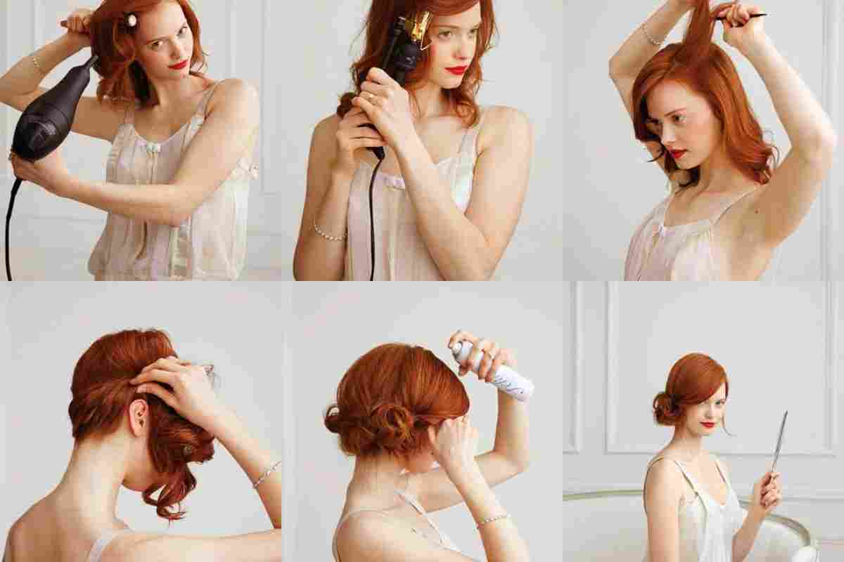 Як зробити зачіску на середнє волосся вдома