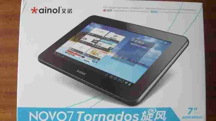 Планшет Ainol Novo7 на базі MIPS і Android 4.0 доступний за $120